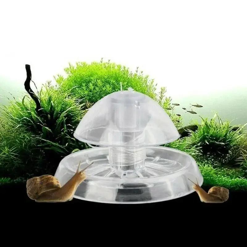 Aquarium Fish Buy - 2026 New 6/8CM Clear Plastic Snail