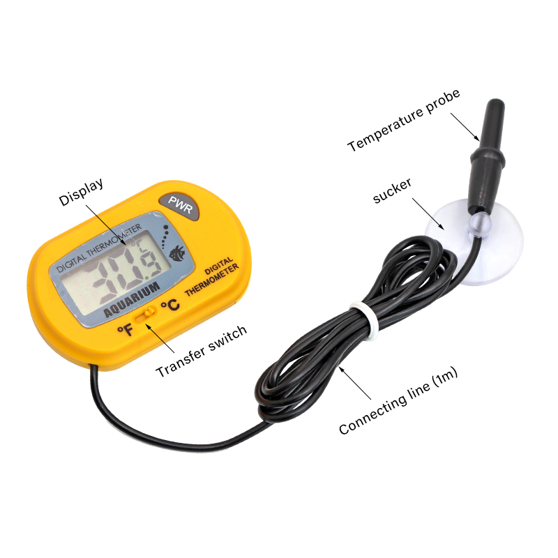 Fish Tank Thermometer LCD Digi - Aquarium Thermometer review and price