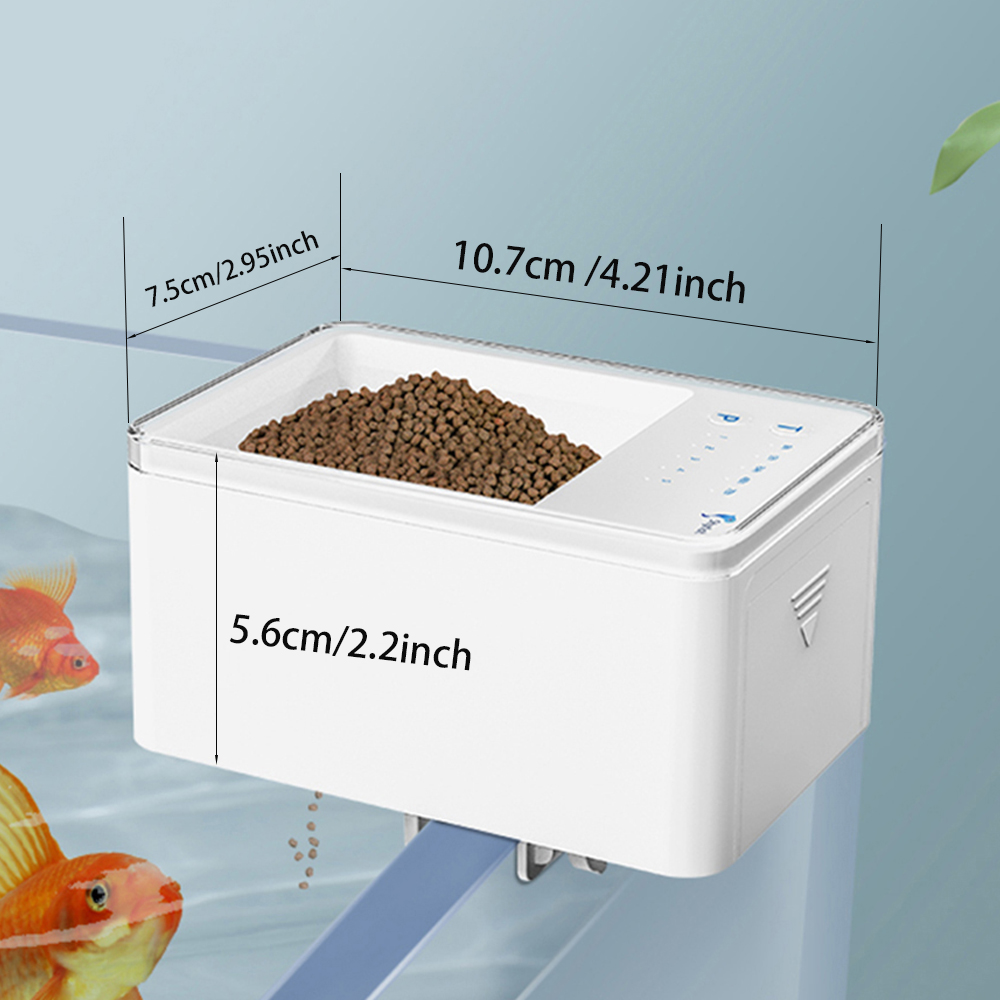100ML Large Capacity Fish Feed - Aquarium Fish Auto Feeder review and price