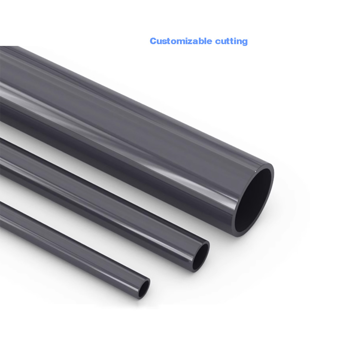 Black PVC Plastic Pipe Hollow  - Aquarium Fish Buy review and price