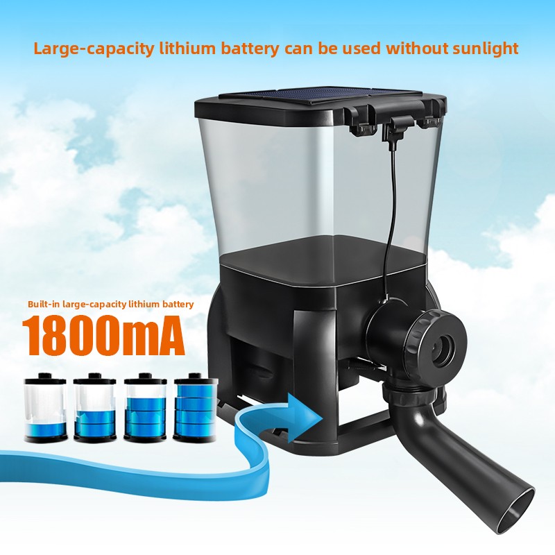 jebao solar koi pond outdoor f - Aquarium Fish Auto Feeder review and price