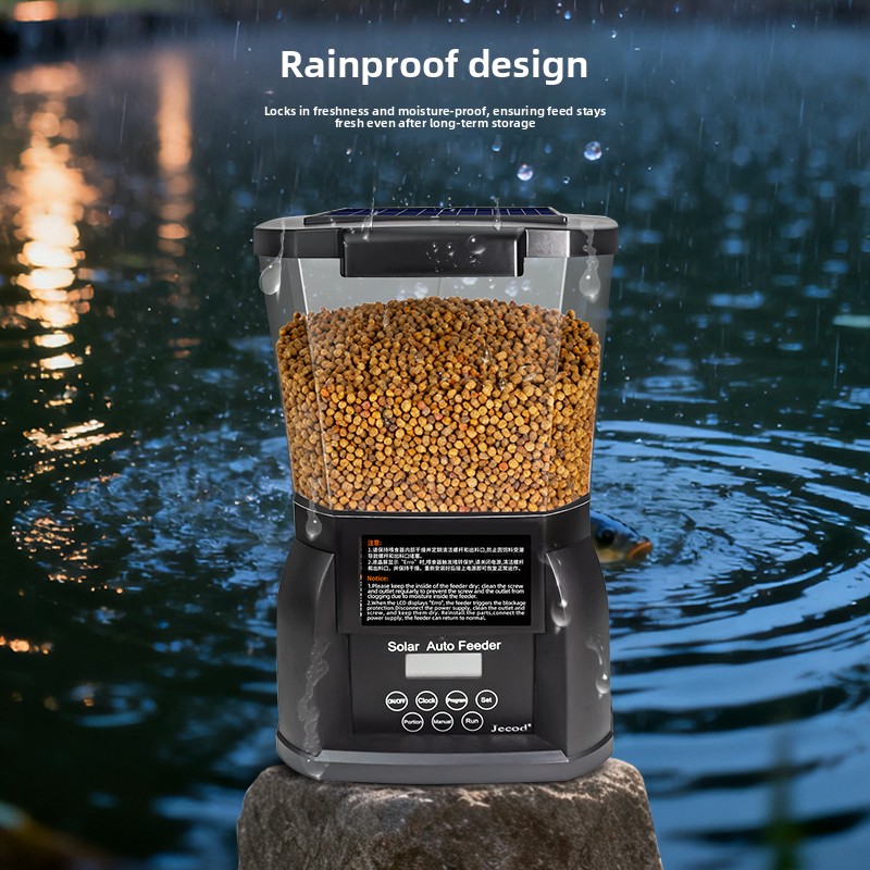 jebao solar koi pond outdoor f - Aquarium Fish Auto Feeder review and price
