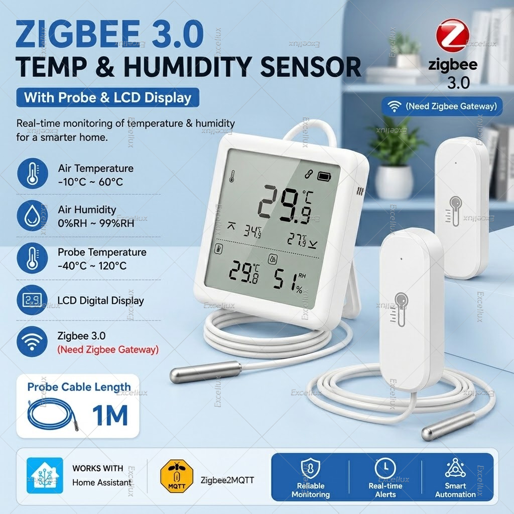 Zigbee 3.0 Temperature Humidit - Aquarium Thermometer review and price