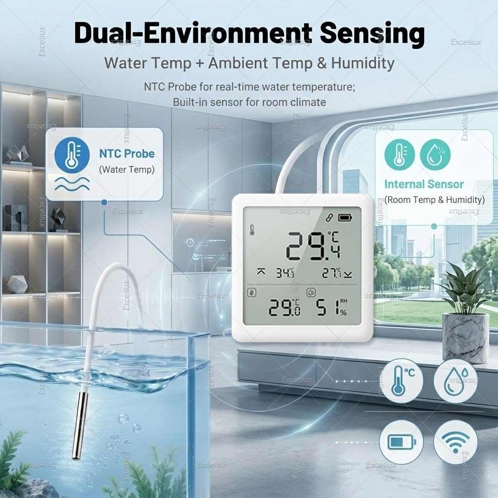 Zigbee 3.0 Temperature Humidit - Aquarium Thermometer review and price