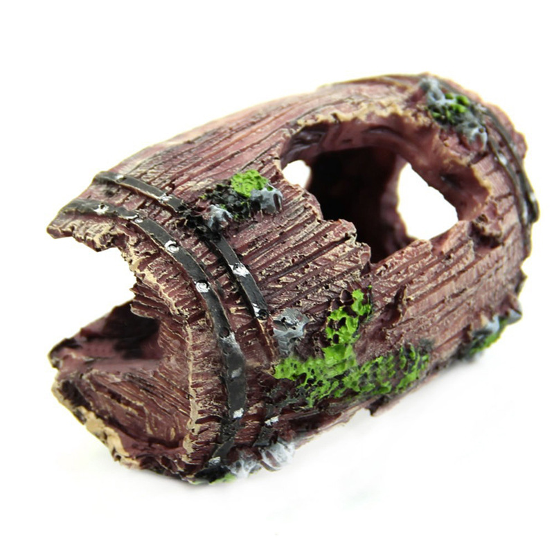 Aquarium Artificial Barrel Cav - Aquarium Fish For Sale Online review and price