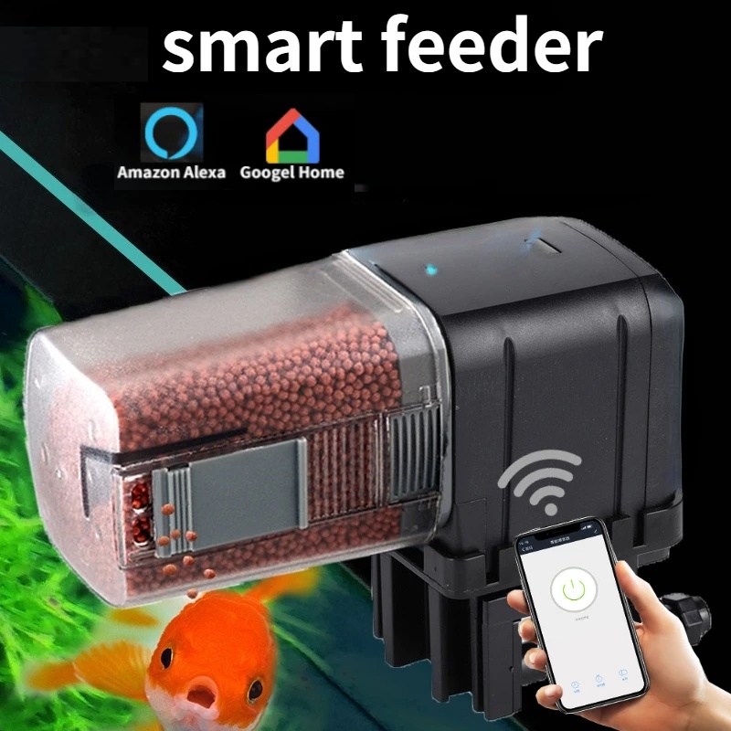 WiFi Fish Feeder Automatic Fis - Aquarium Fish Auto Feeder review and price