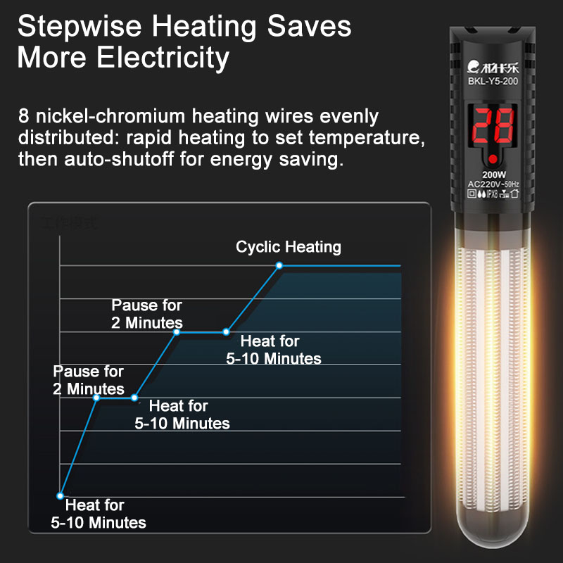 Aquarium Heater Fish Tank LCD  - Aquarium Thermometer review and price